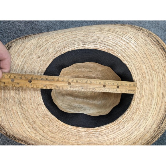 Carlos Hats Sahuayos Hat Cowboy Fitted Mens Straw Western Brown Lot 2 Rodeo - Picture 9 of 16